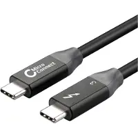 Lindy Câble Thunderbolt 3 - Câble de charge | Noir Nouveau