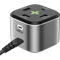 Celly Power Station 65W, 5 ports USB dont 2x USB-C