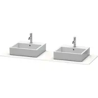 Duravit Console XSquare, 2 découpes, 1600x16x550mm, XS063HB3939