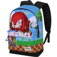 KARACTERMANIA Sonic The Hedgehog Knuckles Run Backpack 44 Cm Bleu