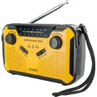 Schwaiger Radio d'urgence VHF solaire à LED noir/jaune RADK0001