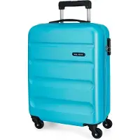 Joumma Bags ROLL ROAD Flex Azul Claro, ABS Reisekoffer, 55x38x20cm, 35L, 584916A (klein)