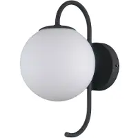 ITALUX Gela Applique LED noir industriel WL-5500-1-BK