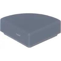 LEGO 1x1 carreaux coin rond 25269 - 250 pièces gris bleuté foncé