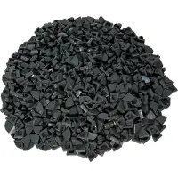 LEGO 1x1 Carreaux quart de cercle gris foncé - 25269 NOUVEAU ! Quantité 1000x