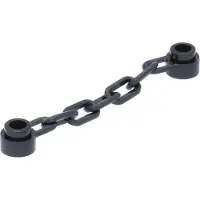 LEGO Chaînes 5 maillons Noir - 92338 NOUVEAU Quantité 100x