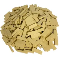 LEGO 1x2x5 briques Colonnes Mur Pilier Beige clair - 46212 2454 NOUVEAU Quantité 50x