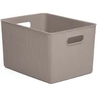 TATAY Baobab 22l organisateur de salle de bain Beige XL Beige XL