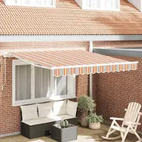 Prolenta Maison Exclusive - Store banne télescopique multicolore 300 x 250 x 165 cm