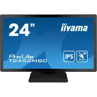 Iiyama ProLite T2452MSC-B1 Écran d'ordinateur 60,5 cm (23.8" ) 1920 x 1080 pixels Full HD LCD Écran tactile Multi-utilisateurs Noir (T2452MSC-B1)