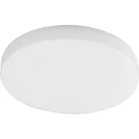 Tellur Plafonnier rond LED WiFi Smart, 24 W, blanc chaud, finition blanche