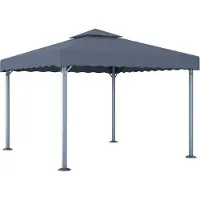 Syfax Tonnelle 300x300 cm Anthracite Aluminium