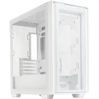 Asus A21 Gaming PC Case White MicroATX Mini-ITX with Side Window