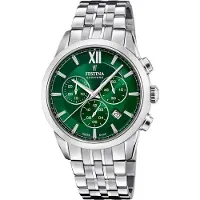 Festina Montre à affichage analogique vert