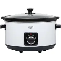Adler Ad 6413 Rice Cooker 5.8l 290w Argenté
