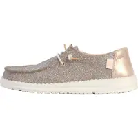 HEY DUDE Mocassin à lacets Wendy Metallic Sparkle