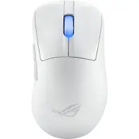 Asus ROG Keris II Ace Wireless AimPoint White souris Jouer Droitier RF Wireless + Bluetooth + USB Type-A Optique 42000 DPI
