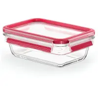 EMSA ClipClose Glass Récipient rectangulaire 700 ml verre