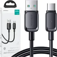 JOYROOM Kabel Multi-Color Series A14 Usb-A / Usb-C 3A 1.2 M - Czarny