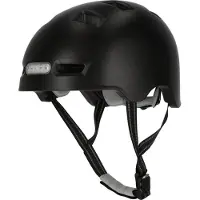 Crazy Safety Casque de skate Vertigo avec phares avant et arrière intégrés 1001 Black L (57-61cm)