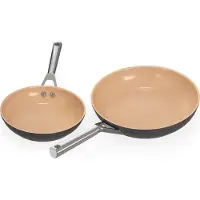 Ninja Ceramic Frying Pan Set 24/28cm Induction Oven Safe