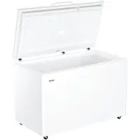 Haier HCE420E Congélateur coffre Pose libre 418 L E Blanc