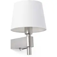 Faro Applique murale ROOM nickel, blanc