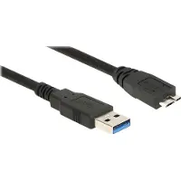 DeLOCK - Câble USB - USB type A (M) pour Micro-USB de type B (M) - USB 3.0 - 2 m - noir