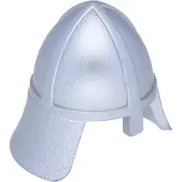 LEGO Casque de chevalier argent