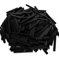 LEGO 1x12 Briques Noir - 6112 NOUVEAU ! Quantité 100x