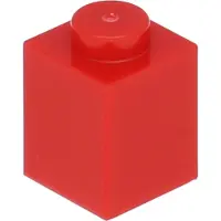 LEGO : 100 pièces de briques 1x1 en rouge