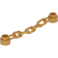 LEGO chaîne, 5 maillons, or