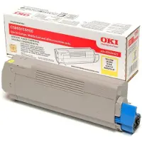 OKI 43324421 - Jaune - Toner