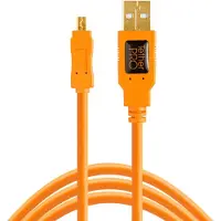 Tether Tools TetherPro USB 2.0 A vers Mini-B 8 broches 15 ORG