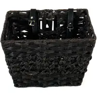 Volare Tresse panier de vélo - petit - noir