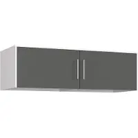 Akord Ajout de placard 150 cm avec 2 portes Blanc Graphite