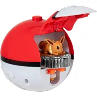 Jazwares Pakiet Figurek Akcji Pokémon Spinner Eevee z Poké Ballem - Hasbro
