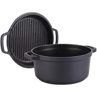 Maestro marmite avec poele a griller 4,5l 26cm MR4126