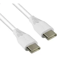 Swissten 71506530, 2,5 mètres, USB-C, USB-C, Blanc