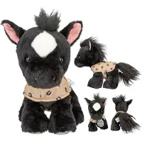 Miss Melody Depesche Vertrieb GmbH & Co. Cheval en peluche Noir 0 0 pcs