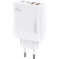 Dudao Gan A65Eu 2Xusb-A / 2Xusb-C Pd 65W chargeur secteur - Blanc