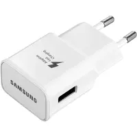 Samsung Chargeur secteur original charge rapide type C (EP-TA20EWE + EP-DG950CBE) 2A (15W) avec blister Blanc
