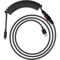 HP 6J679AA USBC Coiled Cable Gris Noir