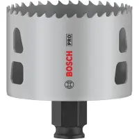 Bosch Accesorios Pc Plus Wood Hole Saw 70 Mm Argenté