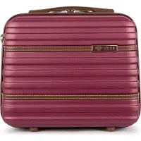 Solier Valises Kuferek Podróżny Mały Abs Stl957 Bordowy, KUFEREKSTL95714BURGUNDY64636