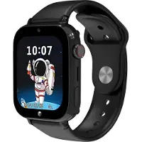 Forever , smartwatch pour enfants avec WLAN GPS et appels 4G Look Me, Noir