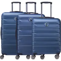 DELSEY PARIS Ensemble de bagages bleu roi