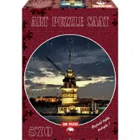 Art puzzle Puzzle Horloge Maiden's Tower, Turquie 570 pièces