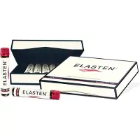 Elasten Ampoules de collagène ELASTEN pour une belle peau, à l'acérola, à la vitamine C, au zinc et à la biotine, flacons de 7 ampoules