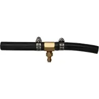 Ks Tools Tuyau adaptateur pour petite valve Schrader 5/16'x32 UNF femelle et raccord de tuyau 1/4' ( 150.2365 )